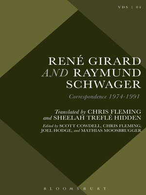 cover image of René Girard and Raymund Schwager